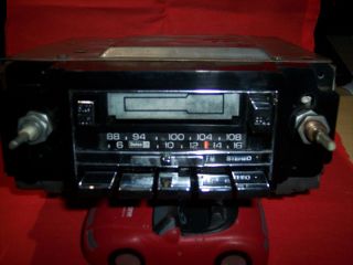 Vintage Gm Delco Am Fm Cassette Stereo Oem 1977 - 1980 C3 Corvette Serviced Workin