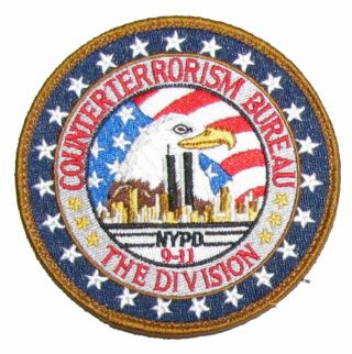 York State City Police Counter Terrorism Bureau The Division Patch Nypd H&l