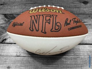 Vintage Miami Dolphins Dan Marino Autographed Signed Wilson Football Barn Find 3