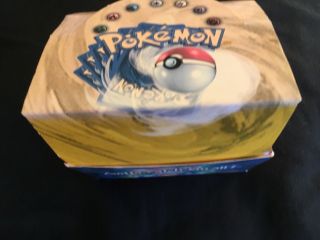 Vintage Wotc Pokemon - Base Set Unlimited Booster Box - Empty 2