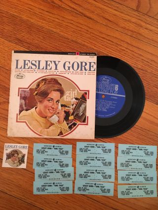 Lesley Gore Girl Talk Stereo Jukebox Ep Record Picture Sleeve Photo & Strip’s