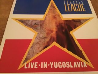 The Anti Nowhere League - Live In Yugoslavia 12” Lp I.  D.  Records Ex