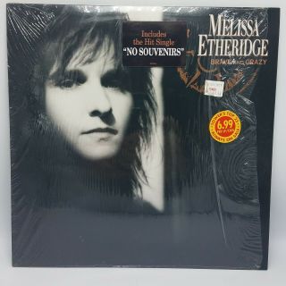 Melissa Etheridge - Brave And Crazy Us Orig Press Lp Nm In Shrink W Hype