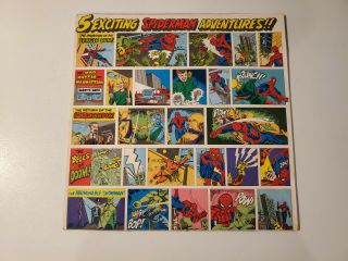 Spiderman Power Records Invasion Of The Dragon Men Vinyl LP Record 1974 2
