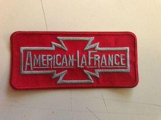 Red American Lafrance Fire Apparatus Co Pa Fdny Boston Lafd Commemorative Patch