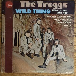 The Troggs Wild Thing Lp Fontana Mgf - 27556 1st Terre Haute Pressing Mono 1966