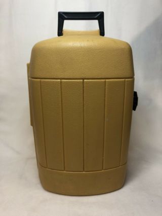 Vintage Brown Double Mantle Coleman Lantern Model 275 A 710,  Yellow Hard Case 3
