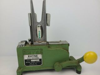 Vintage Rhyne Pick Machine 7922 Floral Supply Tool Bundle 2
