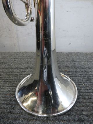 Vintage Capri By Getzen Silver Plated Trumpet Ultrasonically Cleaned
