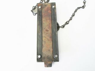 Vintage Eastlake French Door Hardware Closure Pull Chain 3