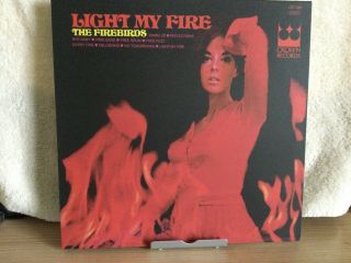 The Firebirds “light My Fire” Vg,  2012 Us Repress Lp,  Psychedelic Rock