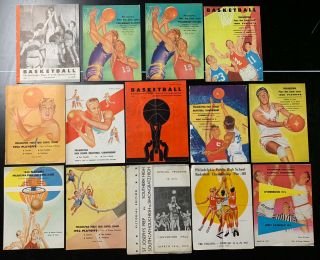 14 Vintage High School Basketball - Philadelphia - 1 W/ Wilt Chamberlain Varied