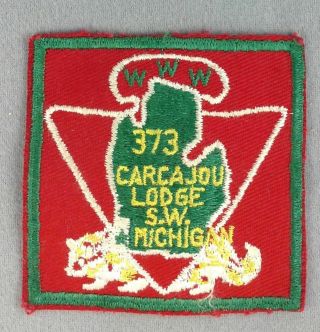 Oa Carcajou Lodge 373 X1 Southwest Michigan Council M1973 Nacha - Mawat [ht332]