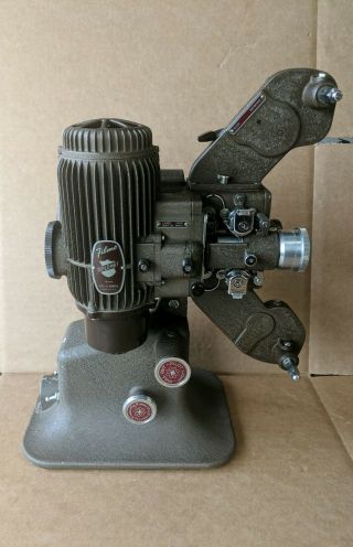 Vtg Bell & Howell Filmo Diplomat 16MM Film Projector w Case Design 173 Model A 2