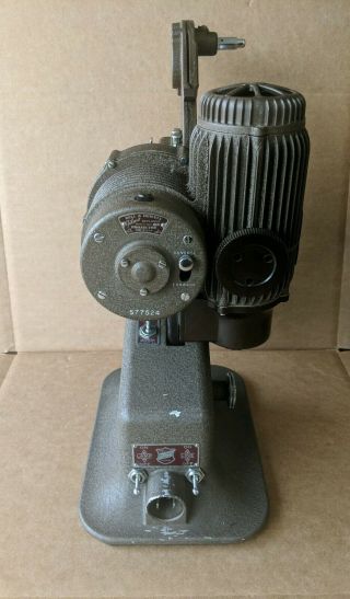 Vtg Bell & Howell Filmo Diplomat 16MM Film Projector w Case Design 173 Model A 3