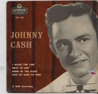 Johnny Cash - I Walk The Line London Ep
