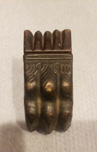 Antique Metal Three Toe Claw Foot Table Leg Cap - Duncan Phyfe