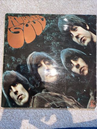 The Beatles - Rubber Soul Vinyl Lp Mono Pmc1267 Kt 1965 Play