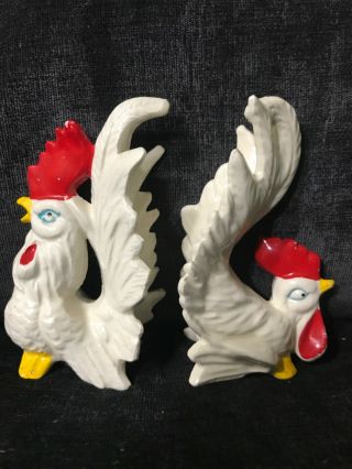 Rooster & Chicken - Vintage Salt & Pepper Shakers