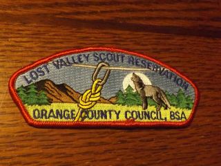 Boy Scout Patch Csp Orange County Council Lost Valley