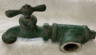 Vintage Water Spigot Outdoor Garden Faucet Industrial Steampunk Material