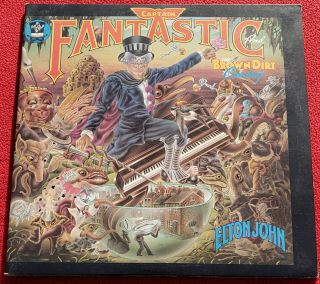 Elton John Captain Fantastic And The Brown Dirt Cowboy 1975 Vinyl Album