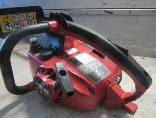 Vintage Homelite Xl Little Red Chainsaw With 16 " Bar