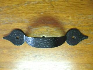 Amerock Colonial Black Hammered 1960 Drawer Pull Handle 3 - 1/4 