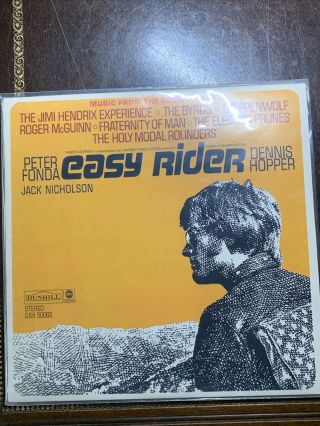 Easy Rider - Music From The Soundtrack - 1969 Vinyl Lp Record Album