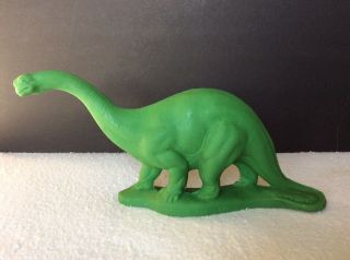 1964 - 65 Worlds Fair Sinclair Dinoland Mold - A - Rama Brontosaurus (green)
