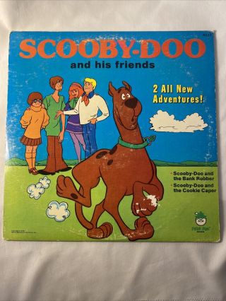 Scooby - Doo And His Friends 2 Stories 1978 Record Vinyl Lp