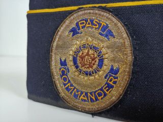 Vtg 1950s American Legion Rose City Oregon 35 Cap Hat w/ Year Pins & More 2
