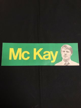 Robert Redford As Bill Mckay " The Candidate " 1972 File Movie Bumpersticker Jh537