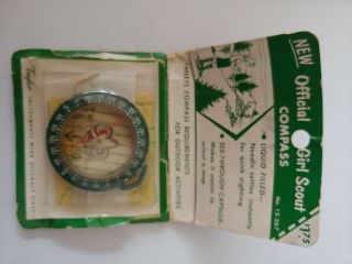 Vintage Official Girl Scout Compass