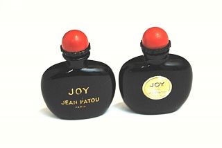 Vintage Jean Patou Miniature Perfume Bottles Paris (empty)