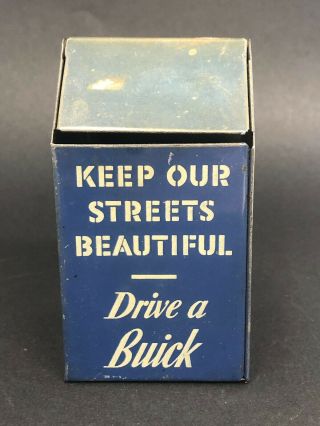 Vintage Mini Trash Can,  