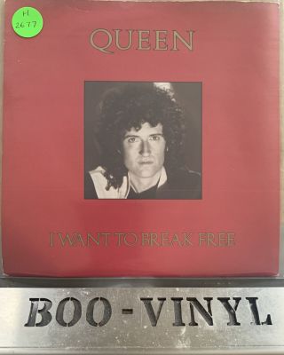 Queen I Want To Break Single 7 " Vinyl Record Rock Brian May Ex - Ex