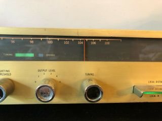 Rare Vintage Omega 1650T FM Tuner Very Early Transistor For Restoration 3