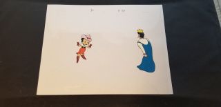 Vintage Betty Boop From The Little King Cowgirl & Queen Celluloid Cel