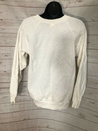 Fordham Quality Casual Sweatshirt White “Delta Sigma Theta” Size Medium 3