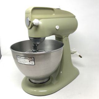 KitchenAid by Hobart USA Stand Mixer Model 4C Vintage Green w/ Bowl & Wisk 2