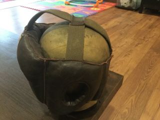 Vintage antique Everlast Boxing Head Gear 2