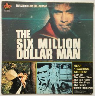 The Six Million Dollar Man Birth Of The Bionic Man/berserker 1976 Universal Vg,