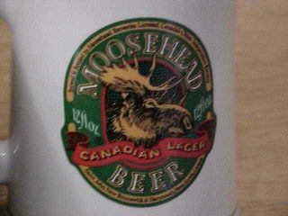 1981 Moosehead Beer Franklin Porcelain Official Tankards of The World ' s Brewerie 2