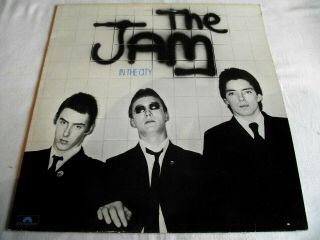 The Jam In The City 1977 Polydor Lp