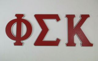 Breting Designs Greek Letters Phi Sigma Kappa Dorm Room Door Wall Shelf Office