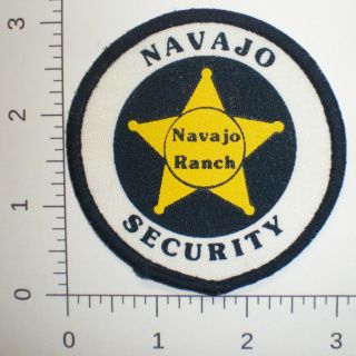 Az Arizona Navajo Ranch Security Indian Tribe Native Police Ranger Warden Patch