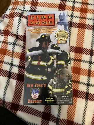 Fire Zone Fdny York City Fire Department Firefighter Action Figure Box