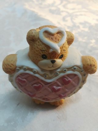 Lucy And Me Enesco Bear In Valentines Day Heart