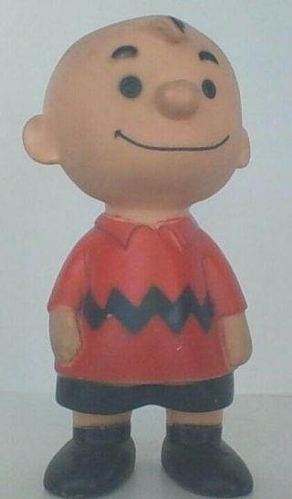 Vintage Peanuts Snoopy Charlie Brown 1958 Hungerford Vinyl Doll